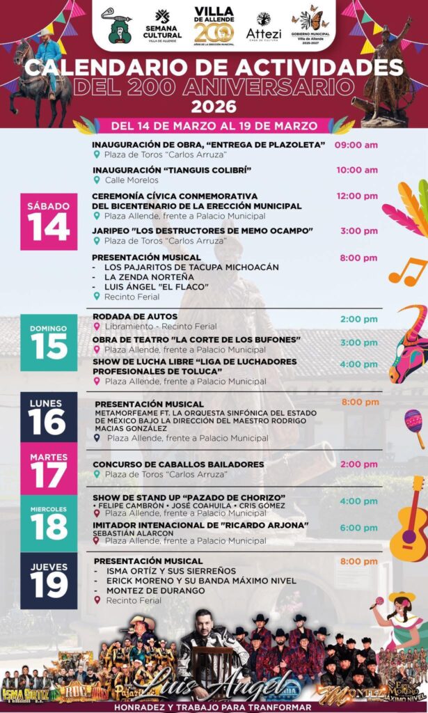 feria villa de allende 2026