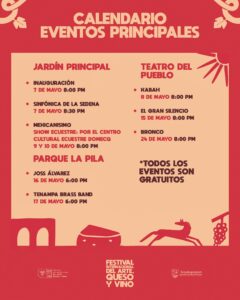 festival del arte queso y vino 2026