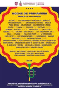 noche de primavera cdmx