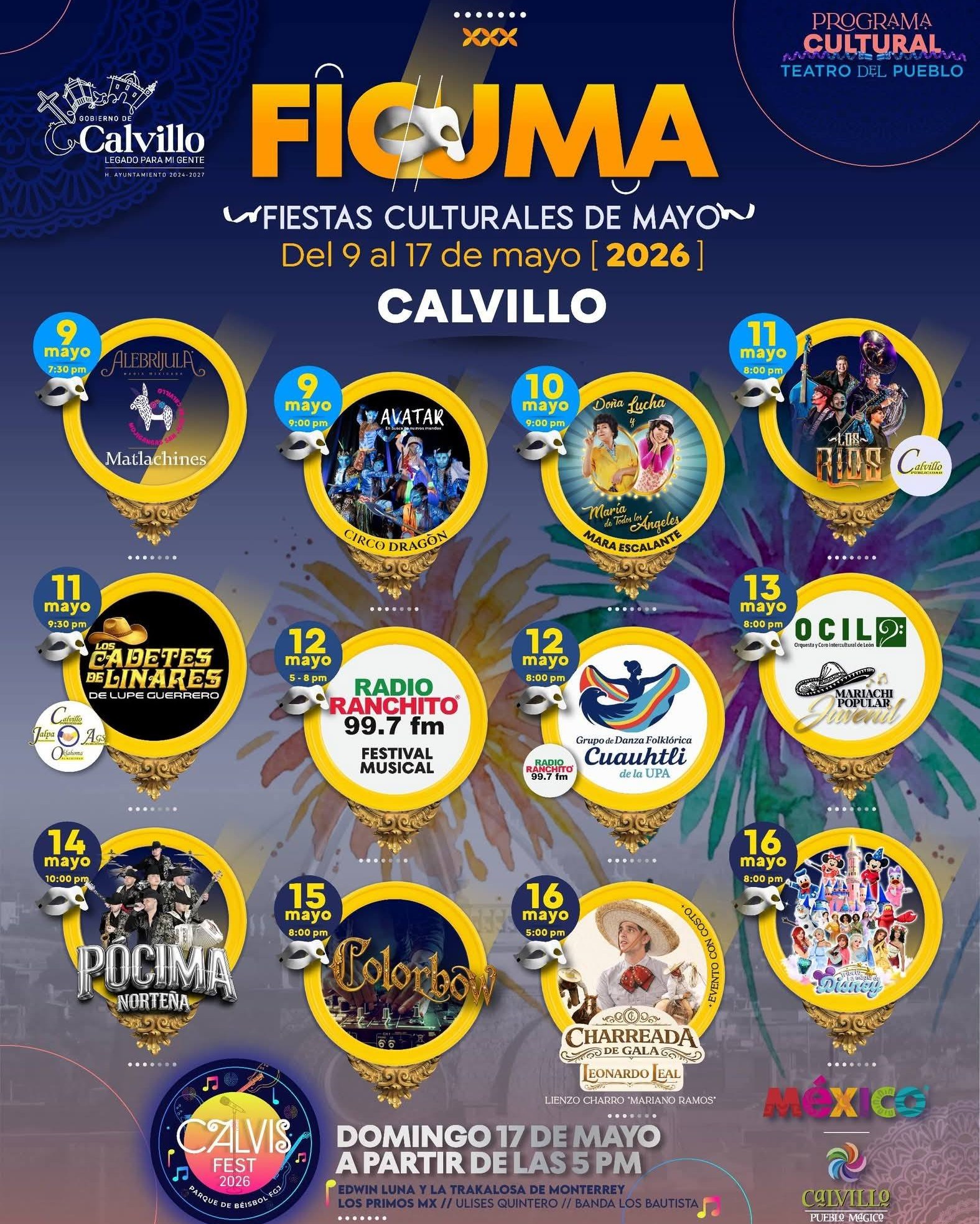 programa fiestas de mayo 2026
