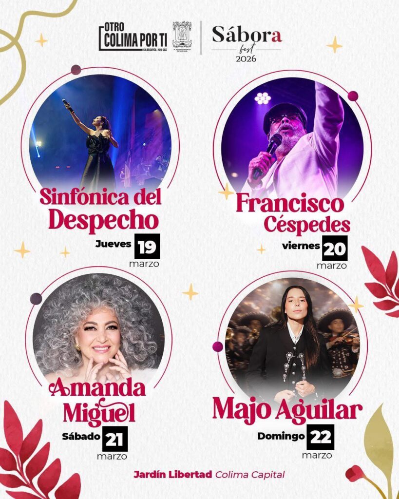 cartelera sábora fest 2026