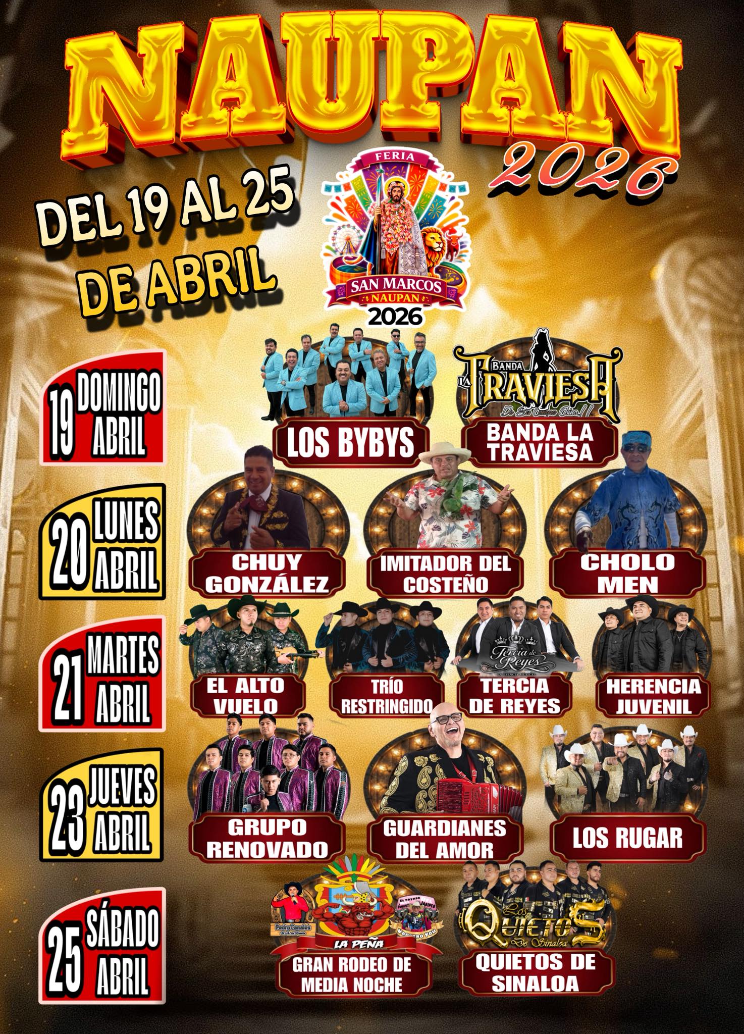 artistas feria naupan 2026