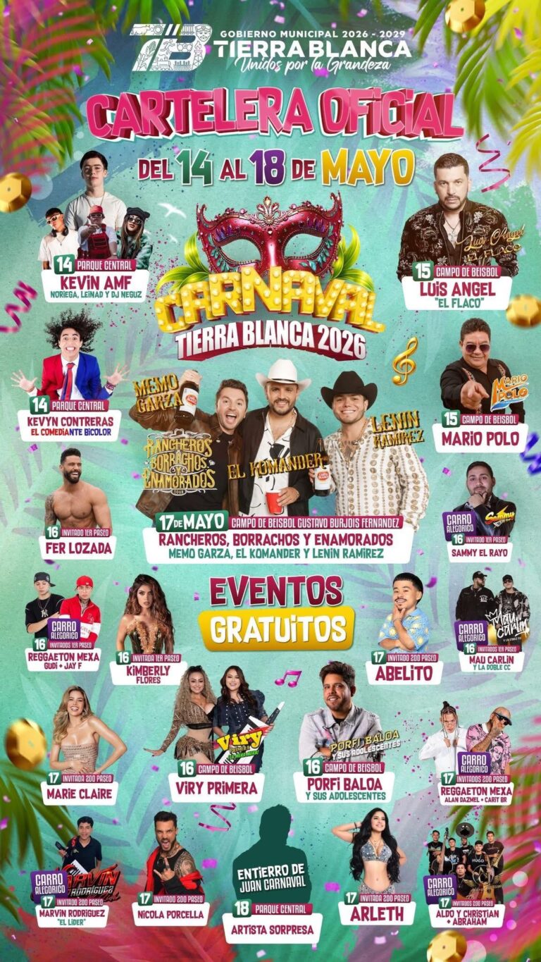 carnaval tierra blanca 2026
