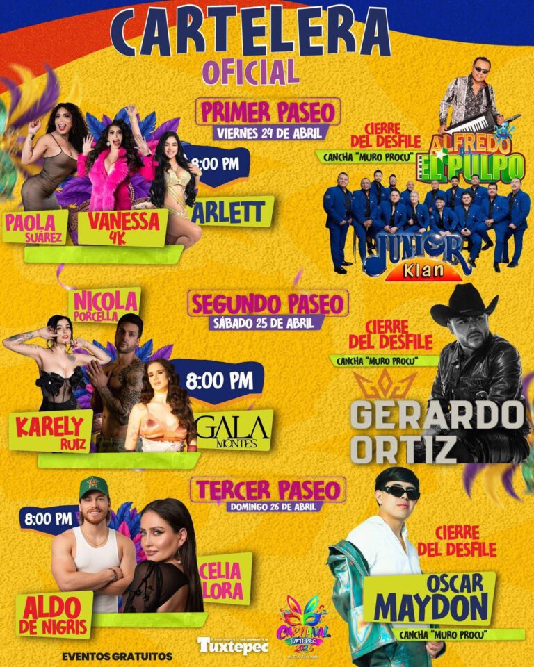 carnaval tuxtepec 2026