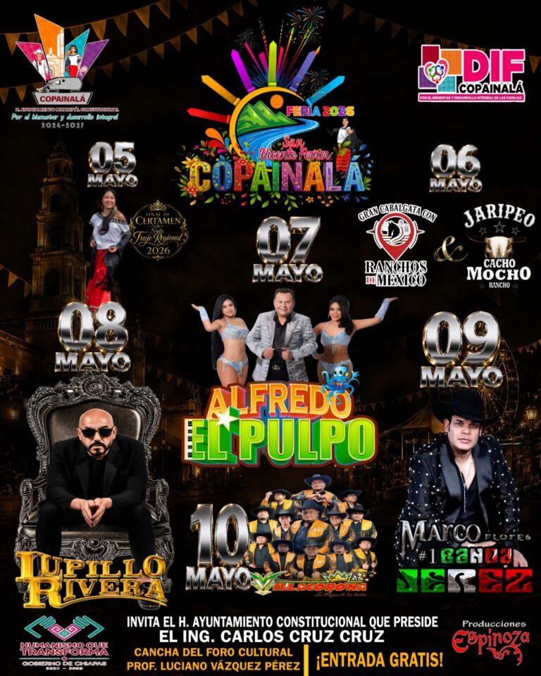 programa Feria Copainalá 2026