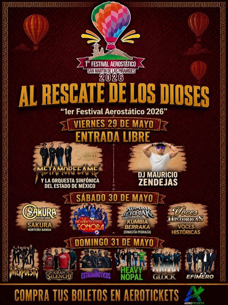 festival aerostático san martín de las pirámides 2026