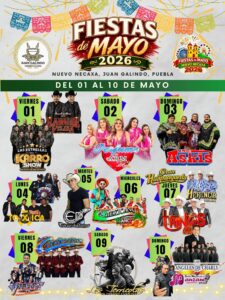 fiestas de mayo nuevo necaxa 2026