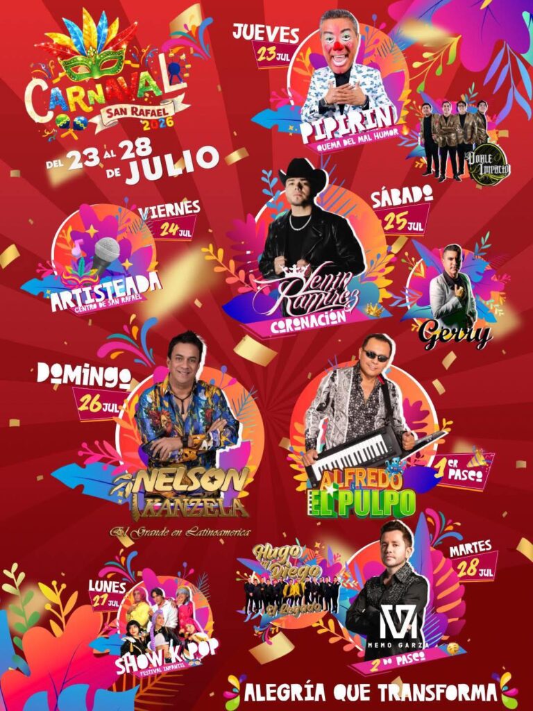 carnaval san rafael 2026