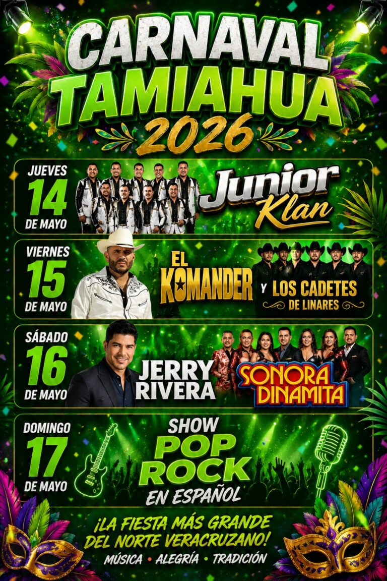 carnaval tamiahua 2026
