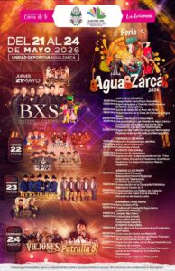 feria agua zarca 2026