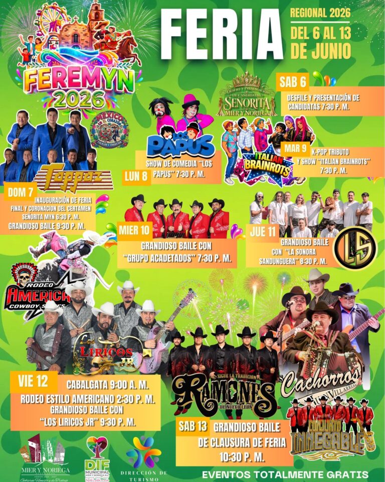 feria mier y noriega 2026