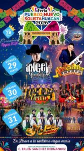 feria pueblo nuevo solistahuacán 2026