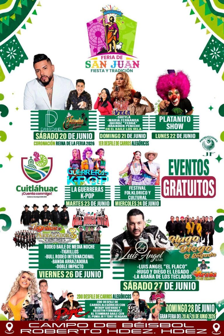 feria san juan cuitláhuac 2026
