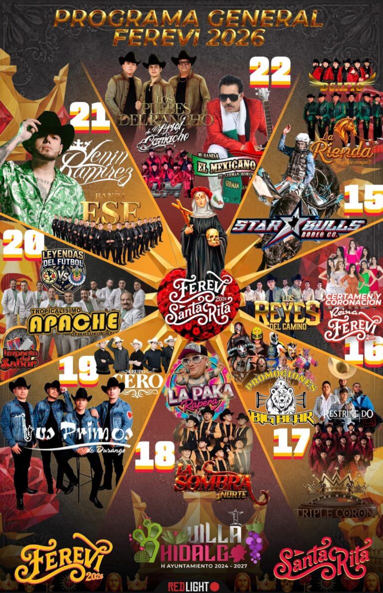 feria santa rita villa hidalgo 2026