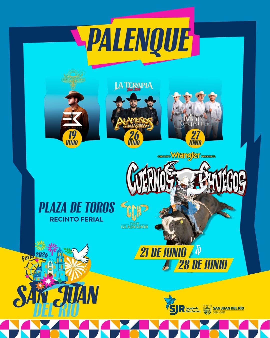 palenque feria san juan del río 2026