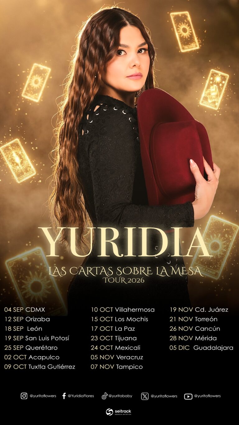 Presentaciones Yuridia 2026