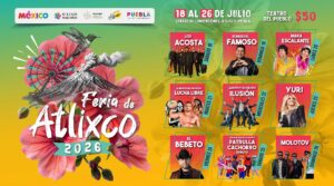 cartelera feria atlixco 2026