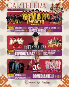 cartelera feria coatzintla 2026