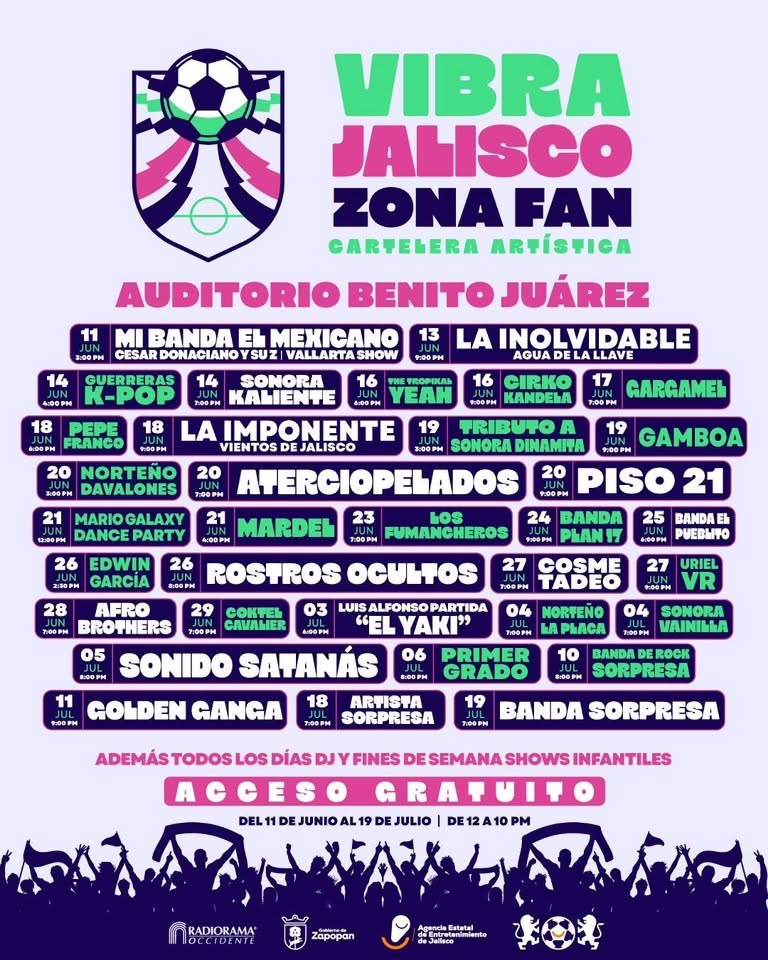 conciertos auditorio benito juárez mundial 2026