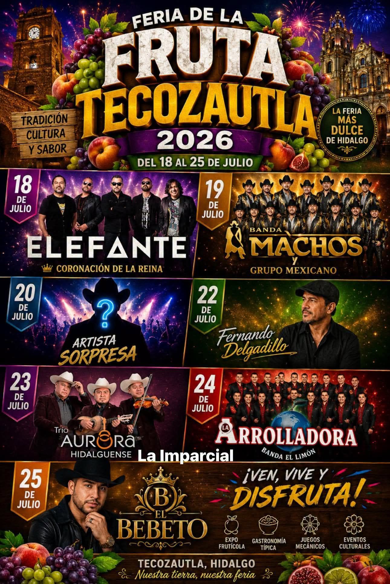 feria de la fruta tecozautla 2026