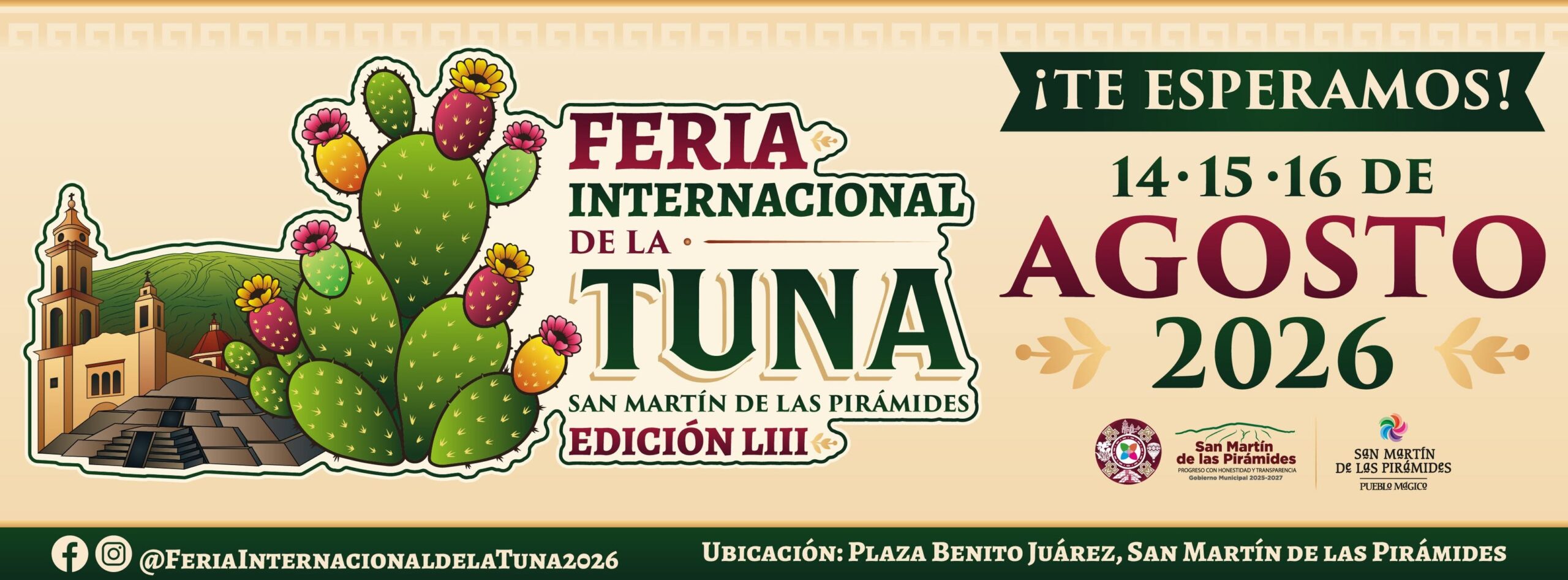 feria de la tuna san martín de las pirámides 2026