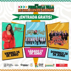 feria de la villa san juan de sabinas 2026