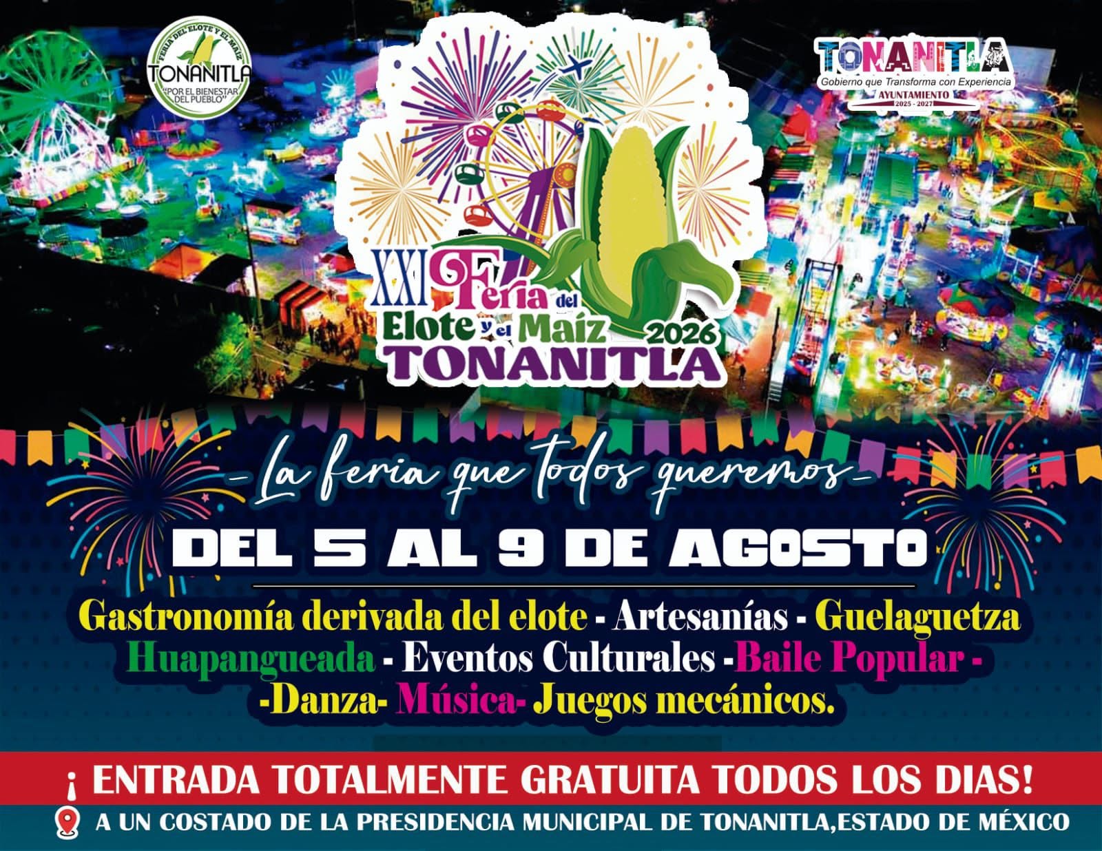 feria del elote tonanitla 2026