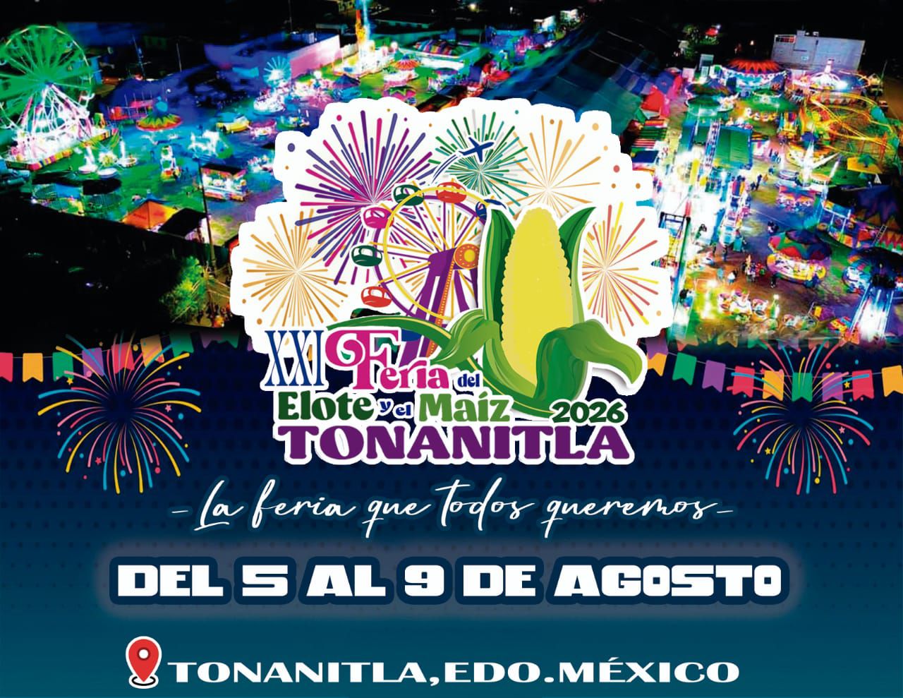 feria del elote y el maiz tonanitla 2026