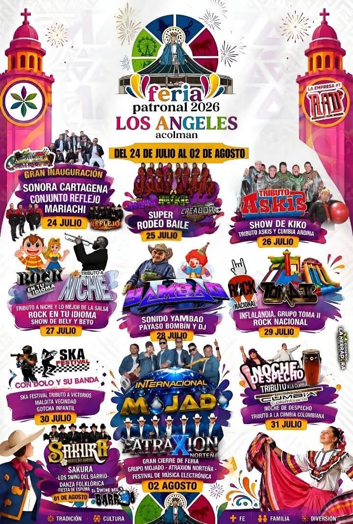 programa feria los ángeles acolman 2026