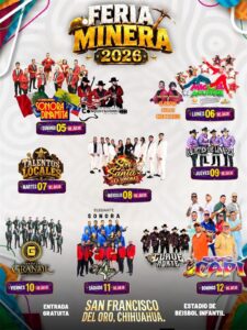 feria minera san francisco del oro 2026