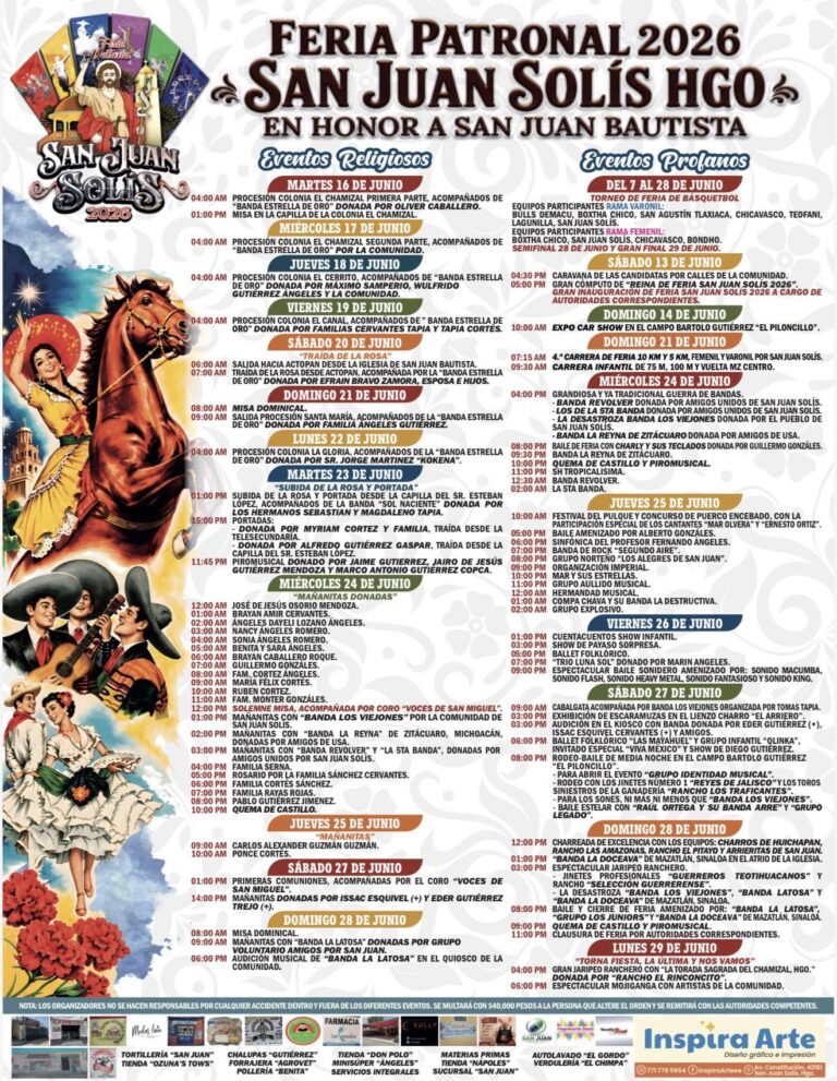 Feria San Juan Solís 2026