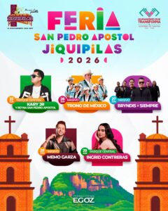 feria jiquipilas 2026 artistas