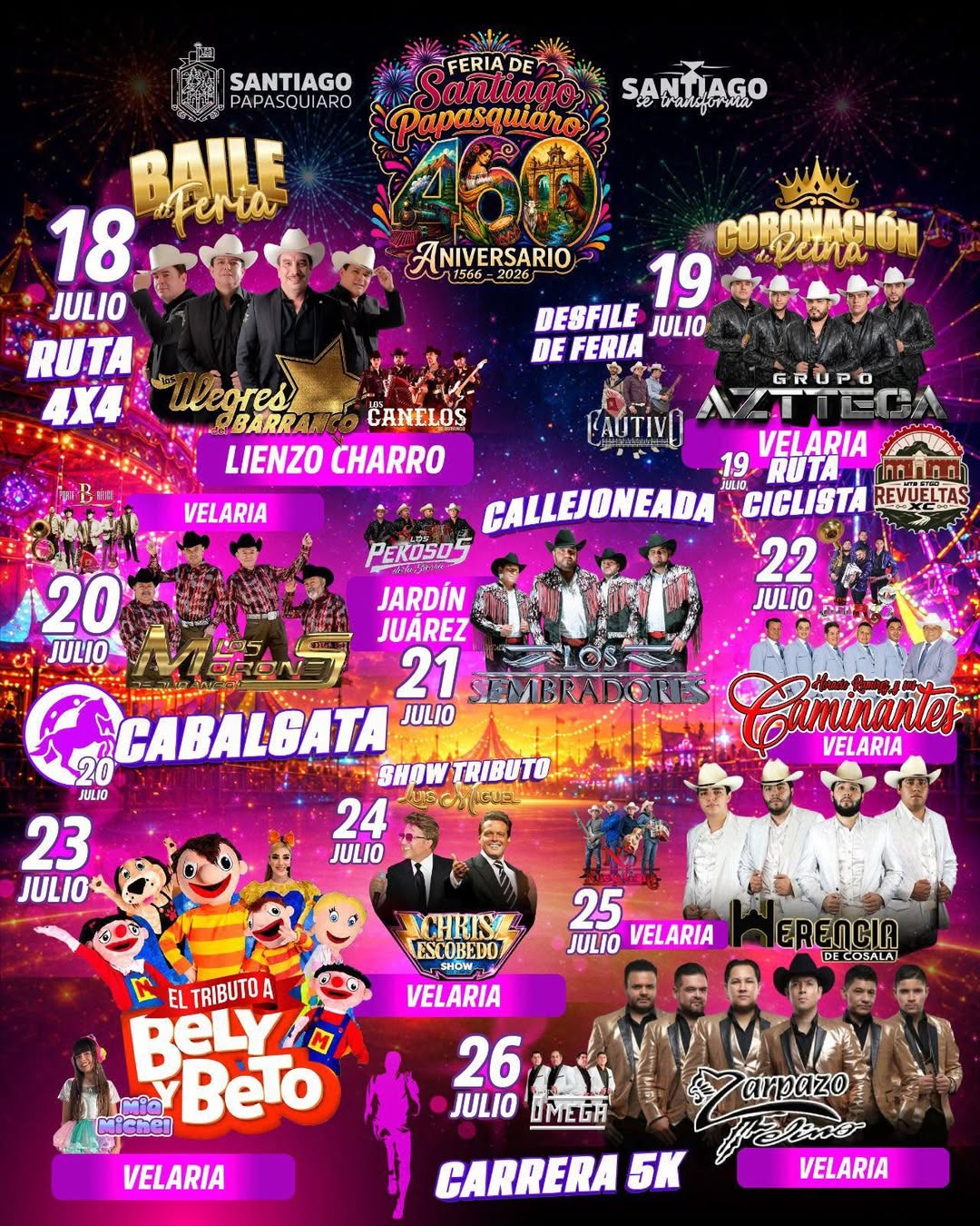 feria santiago papasquiaro 2026