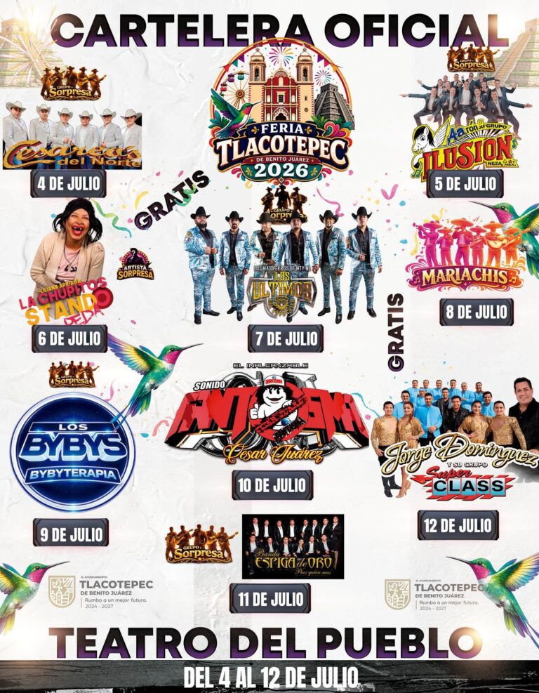 feria tlacotepec de benito juárez 2026