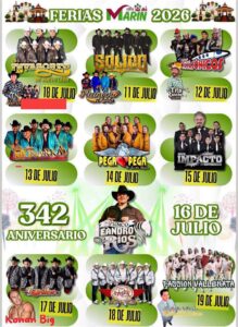 ferias marín 2026