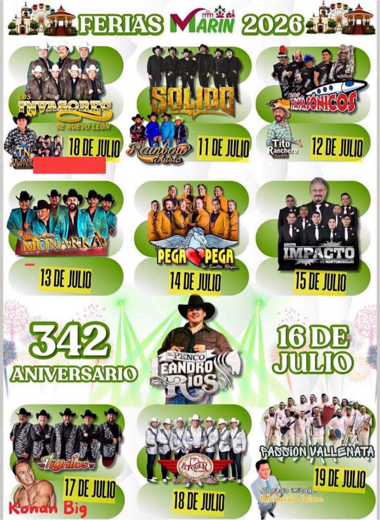ferias marín 2026