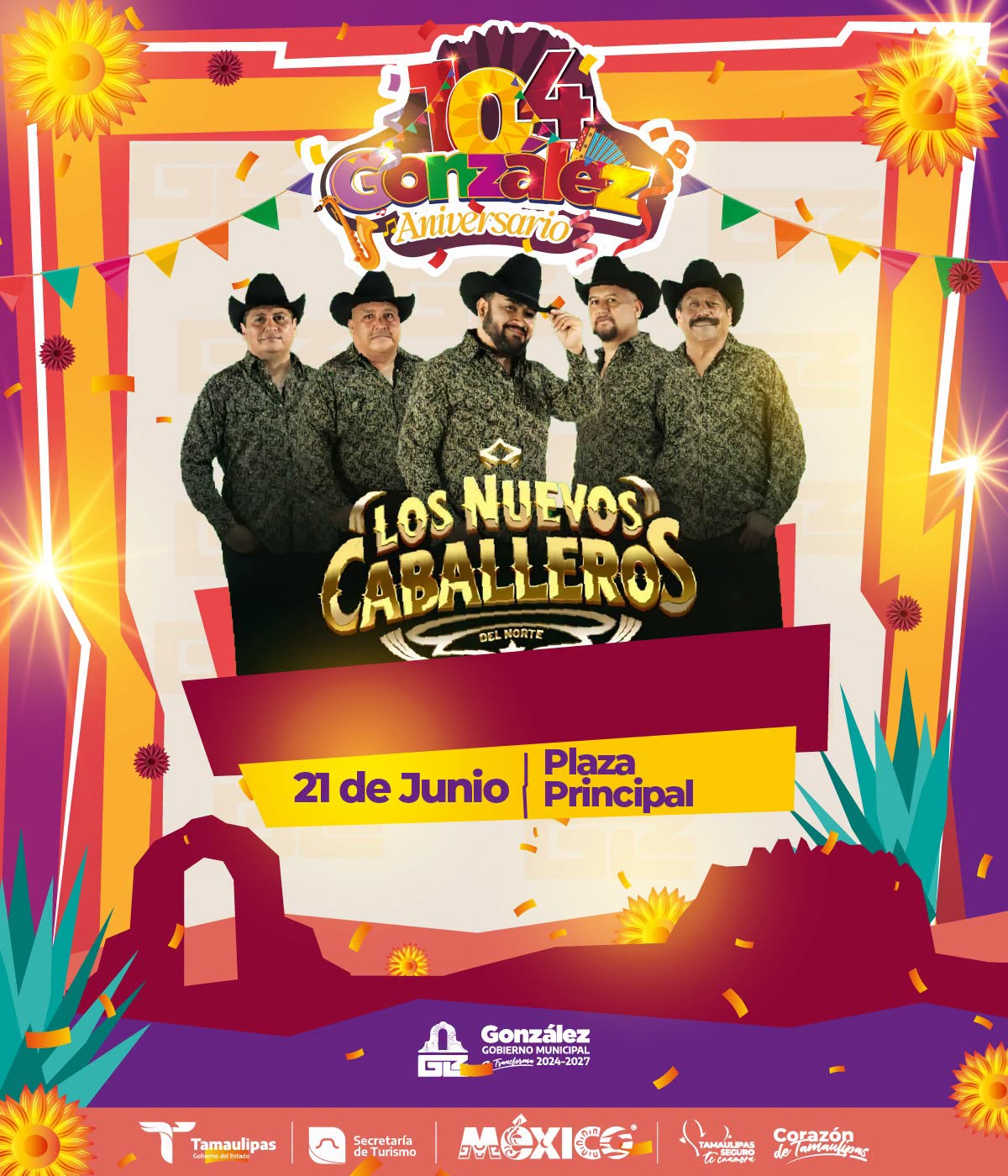 fiestas de aniversario gonzález 2026