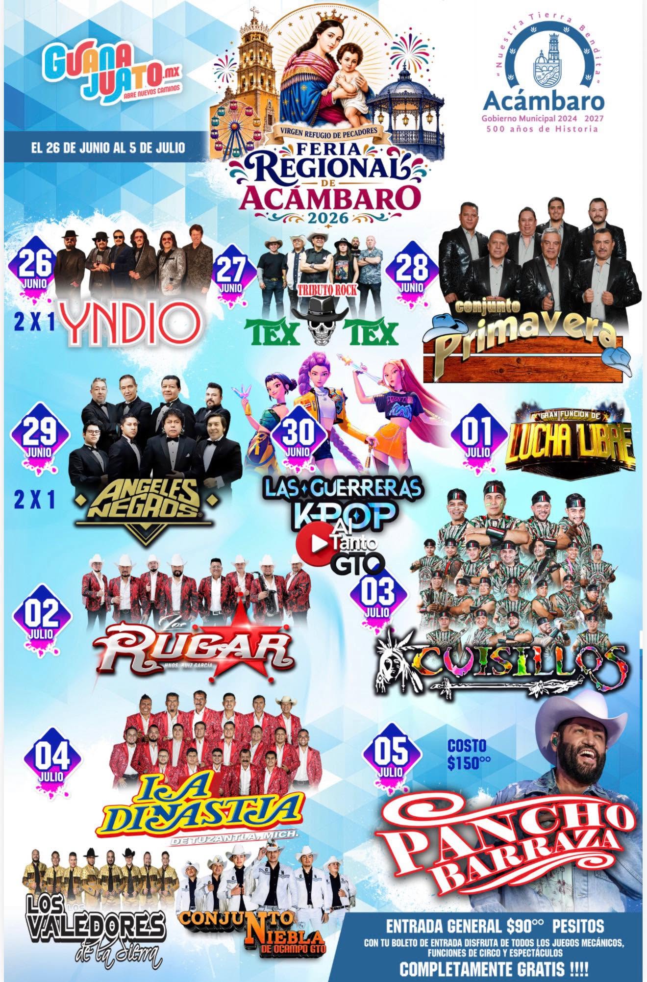 programa feria acámbaro 2026