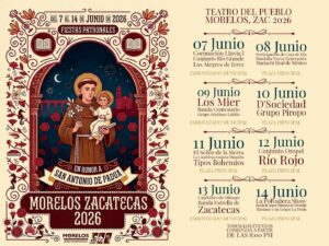 programa feria morelos zacatecas 2026