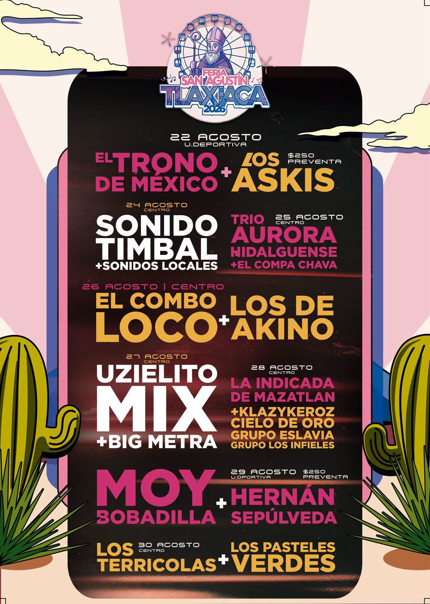 programa feria san agustín tlaxiaca 2026