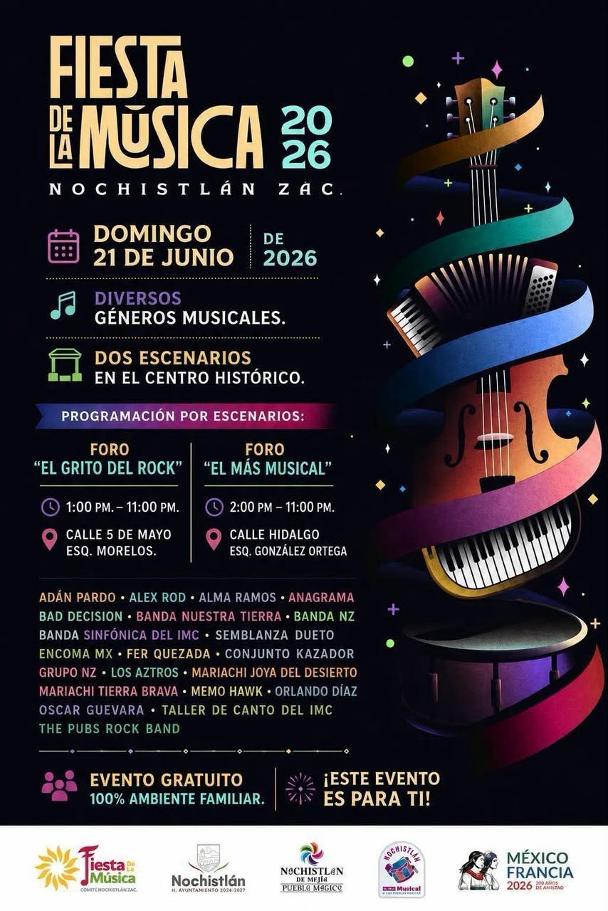 programa fiesta de la música nochistlán 2026