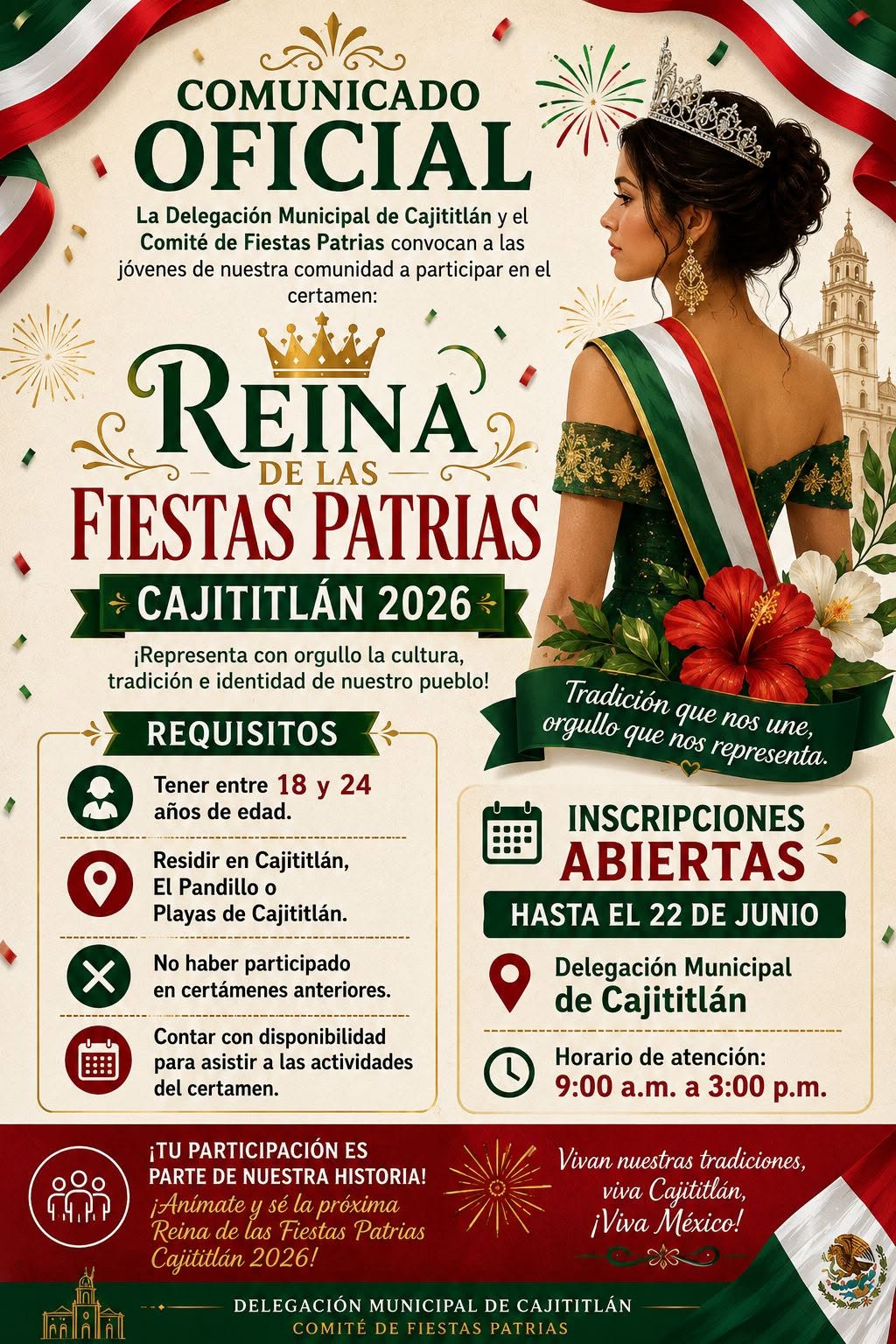 reina fiestas patrias cajititlán 2026