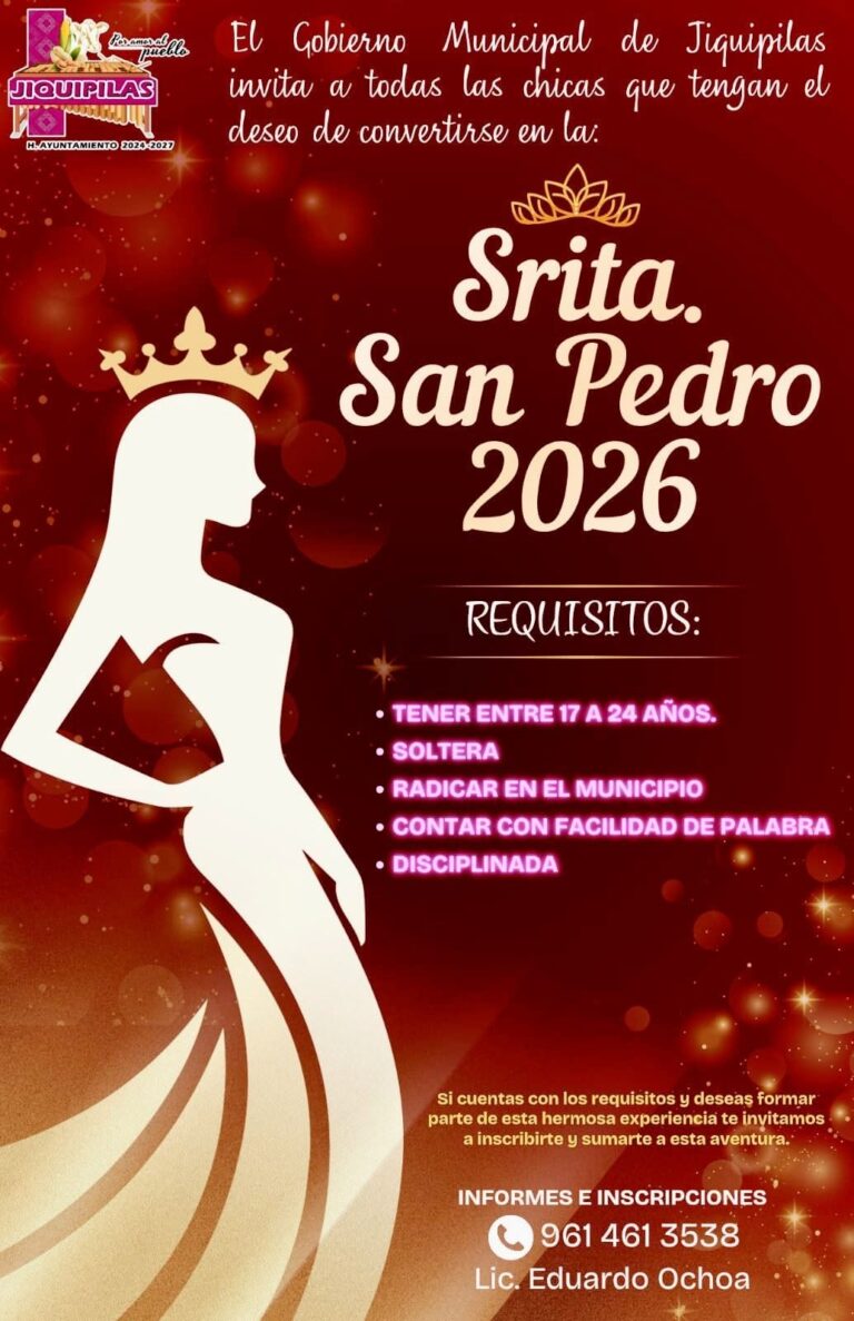 feria jiquipilas 2026 reina