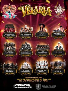 velaria feria gomez palacio 2026