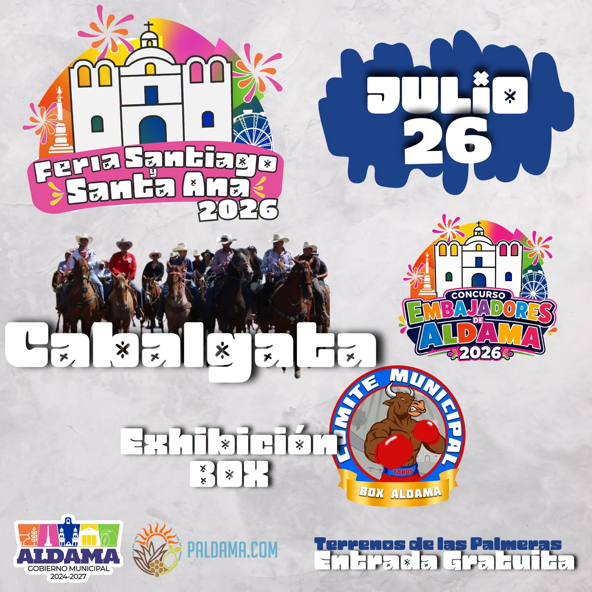 cabalgata feria aldama 2026
