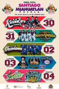 artistas feria miahuatlán 2026