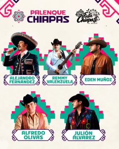 artistas palenque chiapas 2026