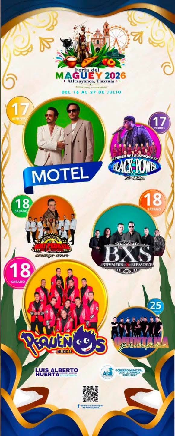 artistas feria atltzayanca 2026