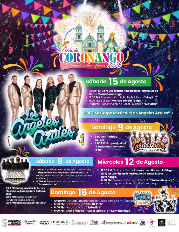 feria coronango 2026 programa
