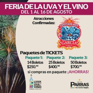 feria de la uva y el vino parras 2026